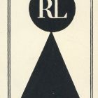 Signet - RL monogram (László Reiter-ipse)
