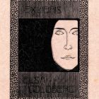 Ex-libris (bookplate) - Elsa Goldberg