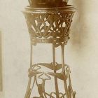 Photograph - palm stand at the 1899 Christmas Exhibition of the Association of Applied Arts