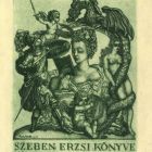 Ex-libris (bookplate) - Book of Erzsi Szeben