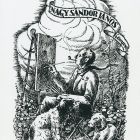 Ex-libris (bookplate) - The book of Sándor János Nagy (ipse)