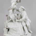 Statuette - Young couple under tree (Allegory of Spring)