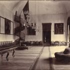 Interior photograph - salon in the Csáky Castle, Szepesmindszent