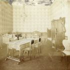 Exhibition photograph - children's room furniture designed by Erik Pauly, Christmas Exhibition of The Association of Applied Arts 1899