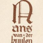 Signet - Hans van der Kuylen