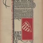 Címlap - for the periodical Magyar Iparművészet (Hungarian Applied Art) 1910/2-3.