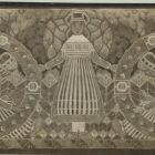 Photograph - Wall decoration, made at the Stockholm School of Applied Arts, exhibited at the Konstindustriutstallningen Exhibition at Stockholm, Sweden 1909
