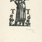 Ex-libris (bookplate) - TT