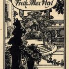 Ex-libris (bookplate) - Freiherr Max Heyl