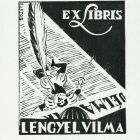 Ex-libris (bookplate) - Vilma Lengyel