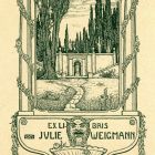 Ex-libris (bookplate) - Julie Weigmann