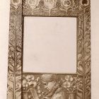Exhibition photograph - Mirror frame, Christmas Exhibition of The Association of Applied Arts 1899