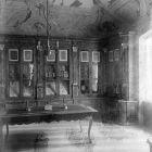 Exhibition photograph - the so called 'Sümeg Library Room' in the standing exhibition of the Museum of Applied Arts