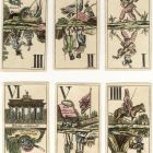 Playing card - Tarot depicting the battles of the Napoleon wars