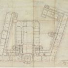 Plan - ground plan of the first floor, Museum and School of Applied Arts