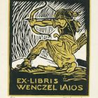 Ex-libris (bookplate) - Lajos Wenczel