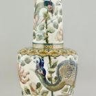 Vase - With peacocks