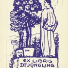 Ex-libris (bookplate) - Dr Kálmán Jüngling