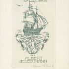 Ex-libris (bookplate) - Albert Jedermann