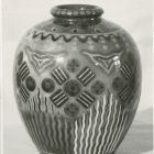 Photograph - Vase with flame-like decoration