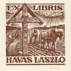 Ex-libris (bookplate) - László Havas