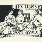 Ex-libris (bookplate) - Gyula Losányi