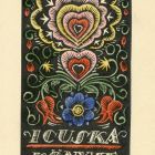 Ex-libris (bookplate) - Book of Icuska (Ica Szilágyi)