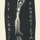 Ex-libris (bookplate) - Éva Farkas