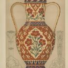 Design sheet - design for ornamental vase
