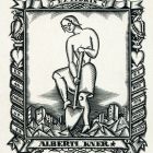 Ex-libris (bookplate) - Alberti Kner