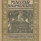 Cover Page - for the periodical Magyar Iparművészet (Hungarian Applied Art) 1914/3.