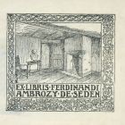 Ex-libris (bookplate) - Ferdinandi Ambrozy de Séden