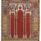 Prayer (niche) rug - six columns prayer rug