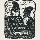 Ex-libris (bookplate) - Book of Laci and Feri