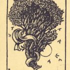 Ex-libris (bookplate) - anonymous