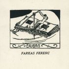 Ex-libris (bookplate) - Ferenc Farkas