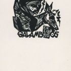 Ex-libris (bookplate) - Galambos (Ferenc)