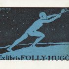 Ex-libris (bookplate) - Hugó Folly