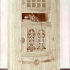 Exhibition photograph - cupboard of a girls' room, Circle of art lovers' Exhibition 1905, designed by Mariska Undi