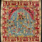 Tapestry - so called Persian (Safavid appliqué) tapestry