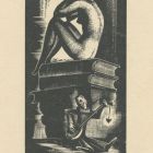 Ex-libris (bookplate) - J Babb