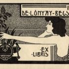Ex-libris (bookplate) - Ida de Lónyay-Becsky