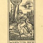 Ex-libris (bookplate) - Wm Renton Prior