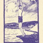 Ex-libris (bookplate) - Dr. Károly Mosóczi