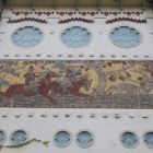 Architectural photograph - Wonder Deer sgraffito, Theatre of Veszprém
