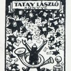 Ex-libris (bookplate) - Book of László Tatay