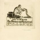 Ex-libris (bookplate) - dr. Dionysii Szánthó