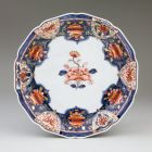 Plate - With japonaiserie (imari styled) decoration