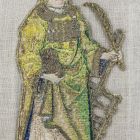 Embroidered figure (detail of a Orphrey Band) - St. Lawrence