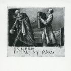 Ex-libris (bookplate) - Dr. János Martiny
